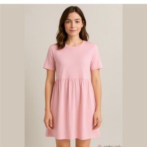 H&M Pink short sleeve dress